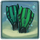 schwimmflossen symbol